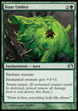 Boar Umbra (Planechase 2012) Near Mint - Nick Nack's Full Frontal Attack