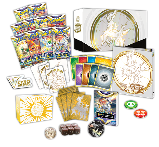 Sword &amp; Shield: Brilliant Stars - Elite Trainer Box (Exclusivo de Pokémon Center) 