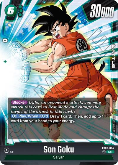 Son Goku FB03 - 064 (Raging Roar) Near Mint Holofoil - Nick Nack's Full Frontal Attack
