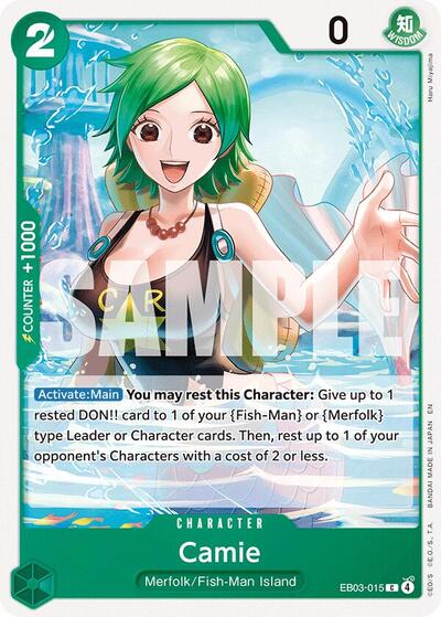 Camie (Extra Booster: One Piece Heroines Edition) Near Mint - Nick Nack's Full Frontal Attack
