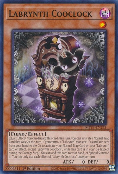 Labrynth Cooclock (25th Anniversary Tin: Dueling Heroes Mega Pack) Light Play 1st Edition