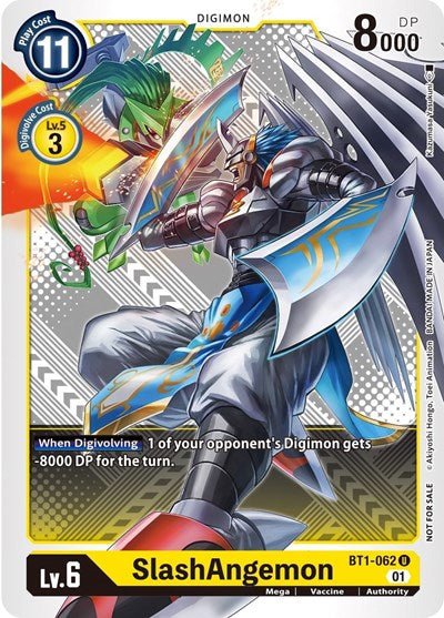 SlashAngemon (Winner Pack Xros Encounter) (Release Special Booster) Near Mint - Nick Nack's Full Frontal Attack