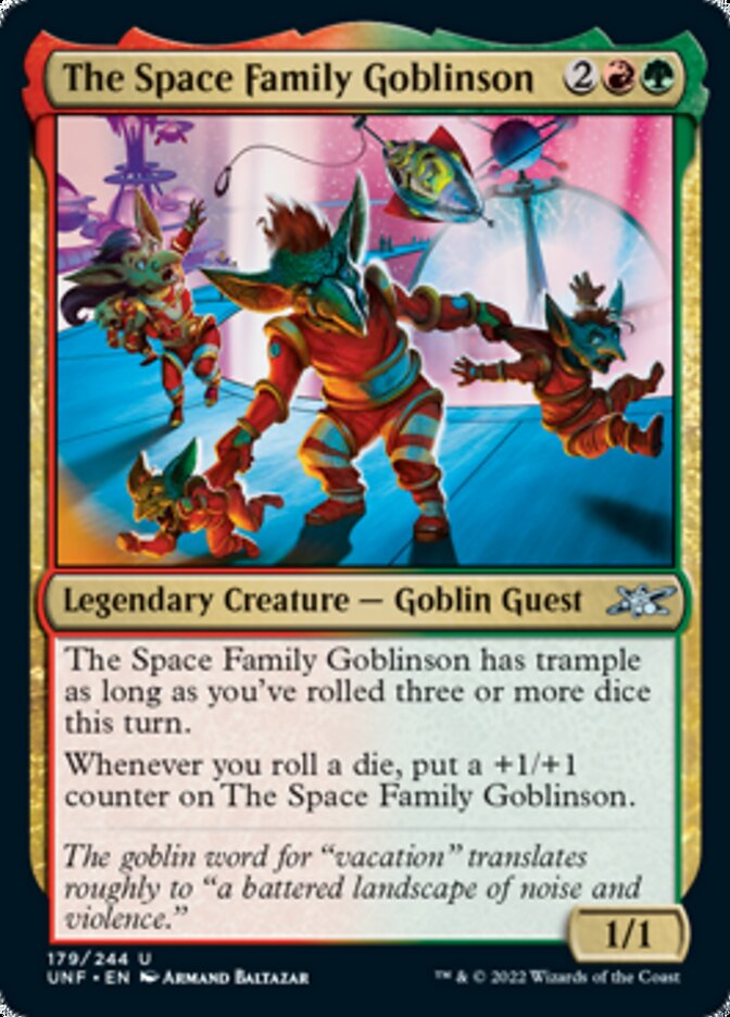 La familia espacial Goblinson [Unfinity] 