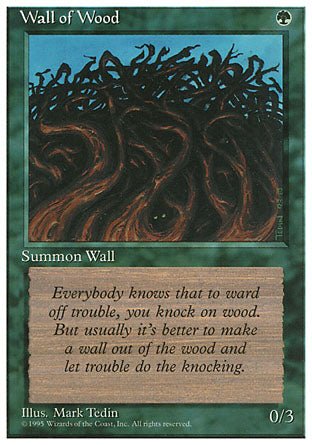 Wall of Wood (4th Edition) Light Play - Nick Nack's Full Frontal Attack