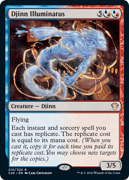 Djinn Illuminatus (Commander 2020 Ikoria) Near Mint - Nick Nack's Full Frontal Attack