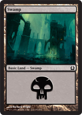 Swamp (263) (Return to Ravnica) Near Mint