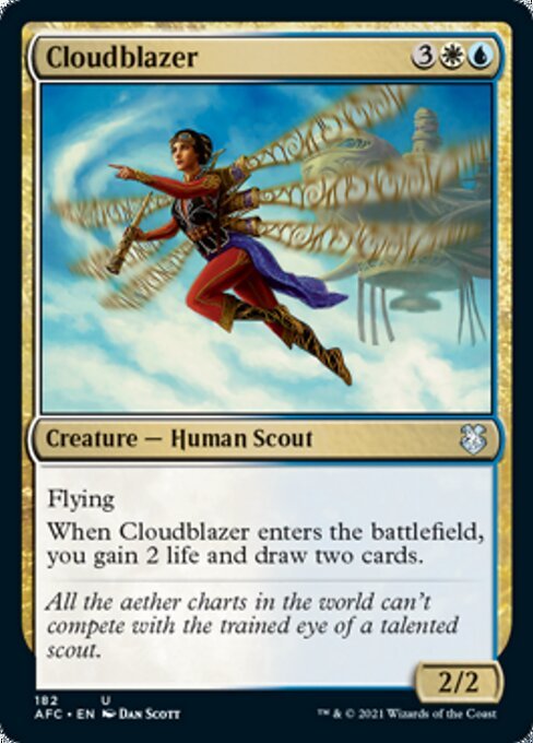 Cloudblazer (Commander 2021 Forgotten Realms) Near Mint - Nick Nack's Full Frontal Attack