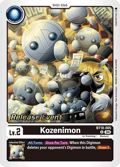 Kozenimon (Release Special Booster 2.0 Pre-Release Cards) Near Mint Foil