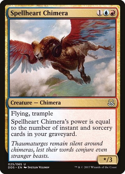 Spellheart Chimera (Duel Decks: Mind vs Might) Near Mint