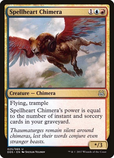 Spellheart Chimera (Duel Decks: Mind vs Might) Near Mint