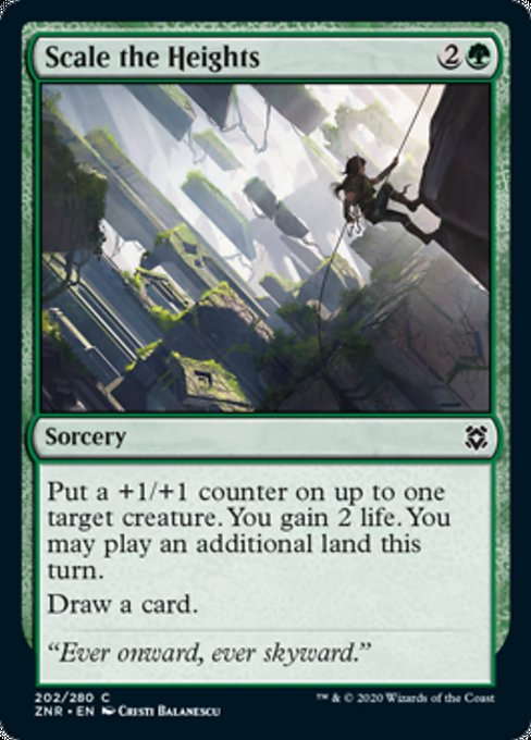Scale the Heights (Zendikar Rising) Near Mint