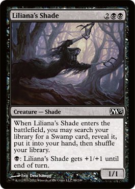 Liliana's Shade (Magic 2013 Core Set) Near Mint - Nick Nack's Full Frontal Attack