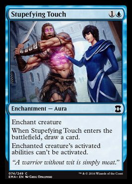 Stupefying Touch (Eternal Masters) Near Mint - Nick Nack's Full Frontal Attack