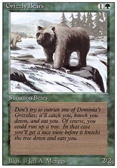 Grizzly Bears (Revised) Near Mint - Nick Nack's Full Frontal Attack