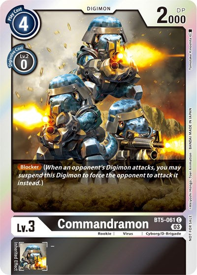 Commandramon (Winner Pack -Blast Ace-) (Battle of Omni) Near Mint Foil
