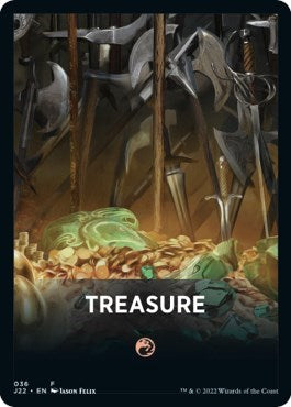 Treasure Theme Card (Jumpstart 2022) Near Mint