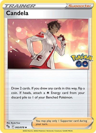 Candela (Pokemon GO) Near Mint - Nick Nack's Full Frontal Attack