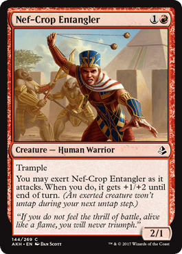 Nef - Crop Entangler (Amonkhet) Near Mint - Nick Nack's Full Frontal Attack