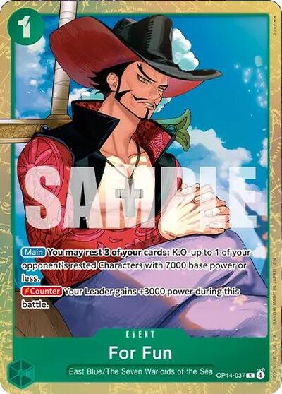 For Fun (Premium Card Collection -Best Selection Vol. 6-) (One Piece Promotion Cards) Near Mint Foil