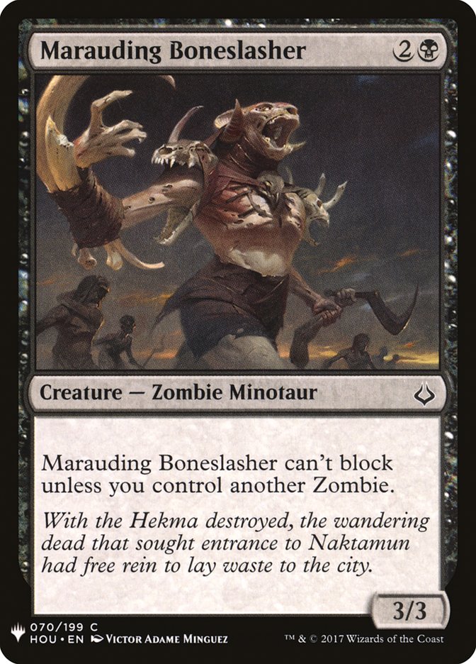 Maraudeur Boneslasher [Booster mystère] 