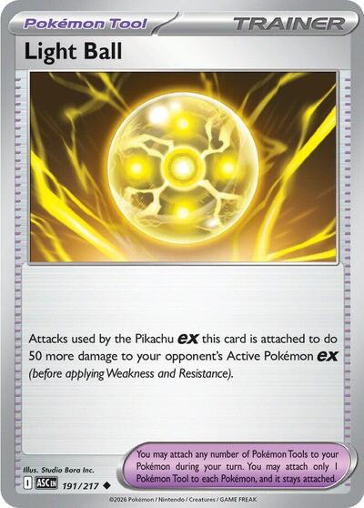 Light Ball (ME: Ascended Heroes) Near Mint - Nick Nack's Full Frontal Attack