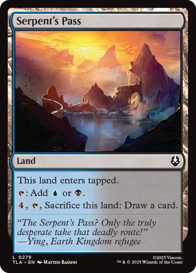 Serpent's Pass (Avatar: The Last Airbender) Near Mint - Nick Nack's Full Frontal Attack