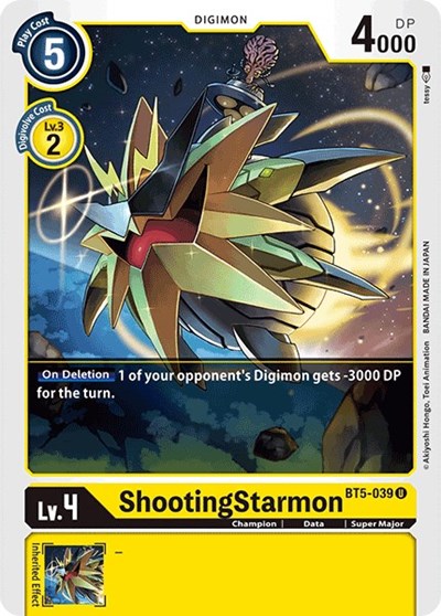 ShootingStarmon (Battle of Omni) Near Mint