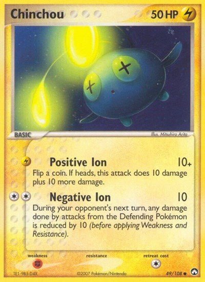 Chinchou (Power Keepers) Light Play - Nick Nack's Full Frontal Attack