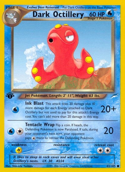 Dark Octillery (Neo Destiny) Medium Play Unlimited