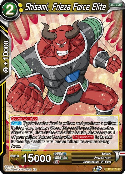 Shisami, Frieza Force Elite (Vicious Rejuvenation) Near Mint