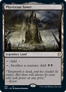 Phyrexian Tower (Jumpstart) Near Mint - Nick Nack's Full Frontal Attack