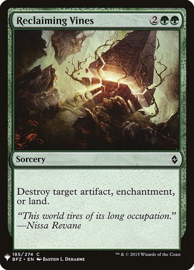 Reclaiming Vines (Mystery Booster) Near Mint - Nick Nack's Full Frontal Attack