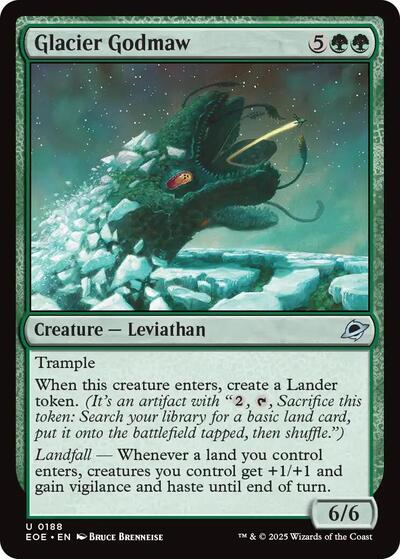 Glacier Godmaw (Edge of Eternities) Near Mint