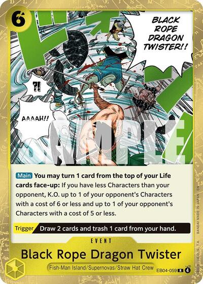 Black Rope Dragon Twister (Adventure on Kami's Island) Near Mint Foil - Nick Nack's Full Frontal Attack