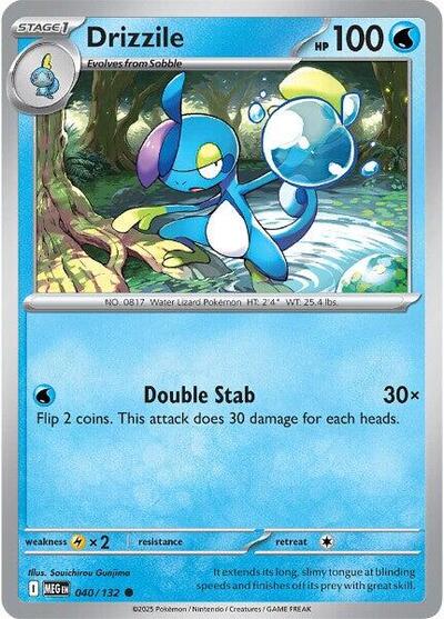 Drizzile (ME01: Mega Evolution) Near Mint - Nick Nack's Full Frontal Attack