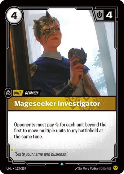 Mageseeker Investigator (Unleashed) Near Mint