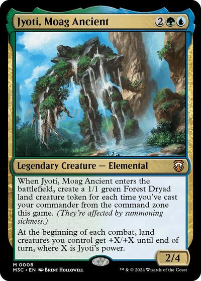 Jyoti, Moag Ancient (Commander: Modern Horizons 3) Near Mint Foil - Nick Nack's Full Frontal Attack