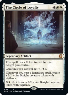 The Circle of Loyalty (Commander: Dominaria United) Near Mint - Nick Nack's Full Frontal Attack