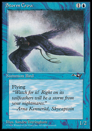 Storm Crow (Flying Left) (Alliances) Light Play