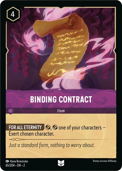 Binding Contract (Rise of the Floodborn) Near Mint - Nick Nack's Full Frontal Attack