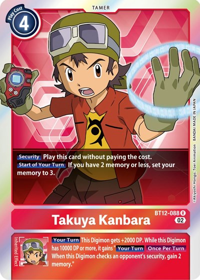 Takuya Kanbara (Across Time) Near Mint Foil