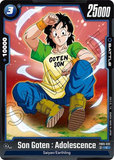 Son Goten : Adolescence (New Adventure) Near Mint