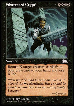 Shattered Crypt (Weatherlight) Light Play - Nick Nack's Full Frontal Attack