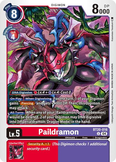 Paildramon (Release Special Booster 2.5) Damaged / Poor