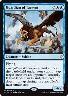 Guardian of Tazeem (Battle for Zendikar) Near Mint - Nick Nack's Full Frontal Attack