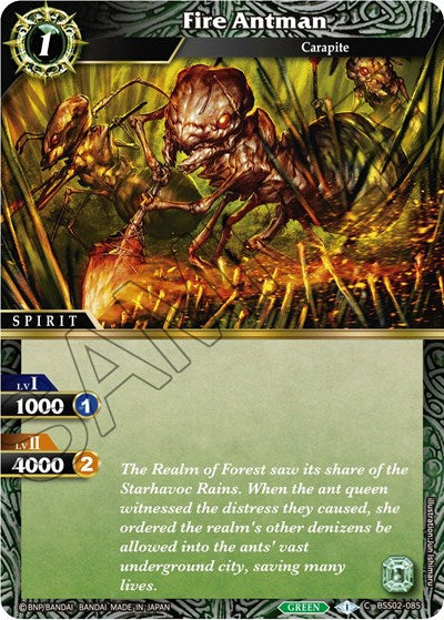 Fire Antman (False Gods) Near Mint Holofoil