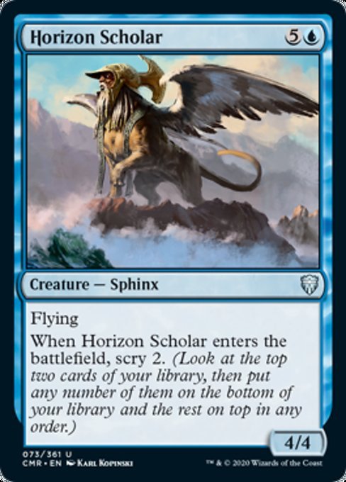 Horizon Scholar (Commander Legends) Near Mint - Nick Nack's Full Frontal Attack