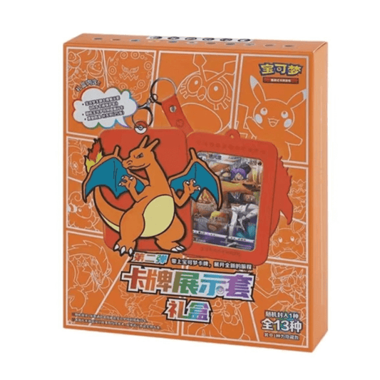 (S-Chinese) Pokémon TCG: Charizard Card Display Blind Gift Box - Nick Nack's Full Frontal Attack