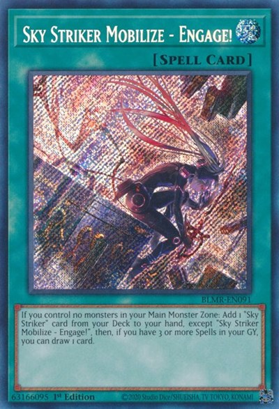 Sky Striker Mobilize - Engage! (Battles of Legend: Monstrous Revenge) Near Mint 1st Edition