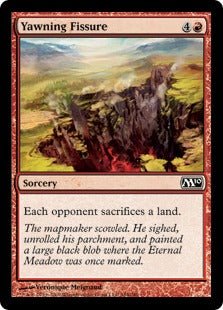 Yawning Fissure (Magic 2010 Core Set) Near Mint - Nick Nack's Full Frontal Attack